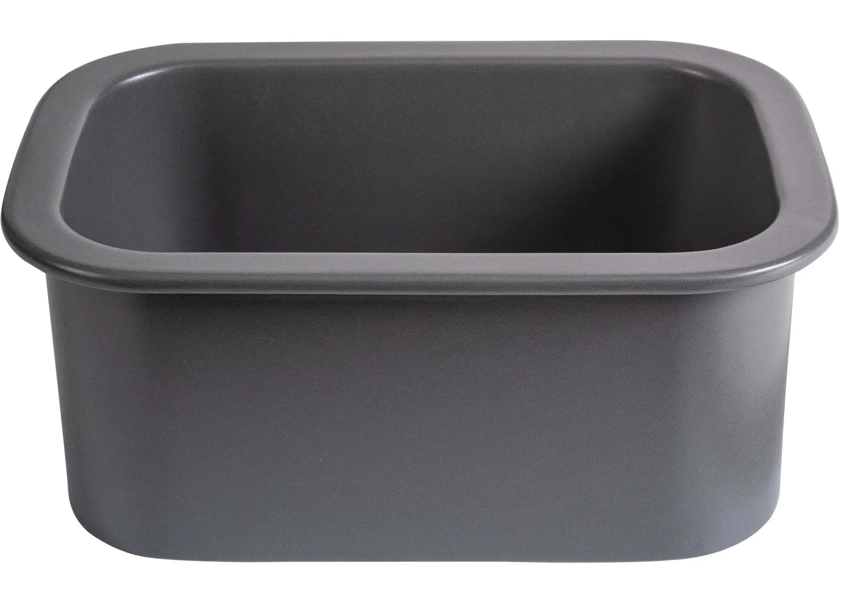 ALFI brand 19" Rectangle Fireclay Bar/Prep Sink, Gray Matte, ABF1319UD-GM