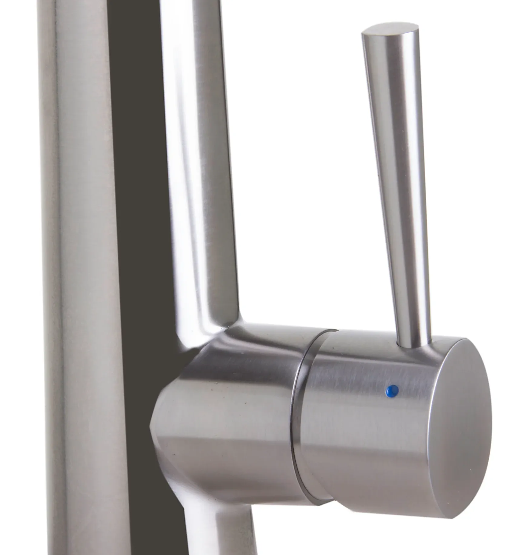 ALFI brand AB2039 Solid Stainless Steel Commercial Spring Kitchen Faucet