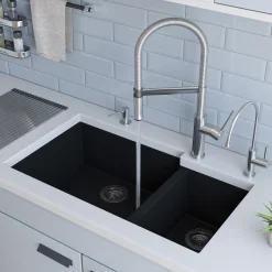 ALFI Brushed Gooseneck Single Hole Faucet, AB2015