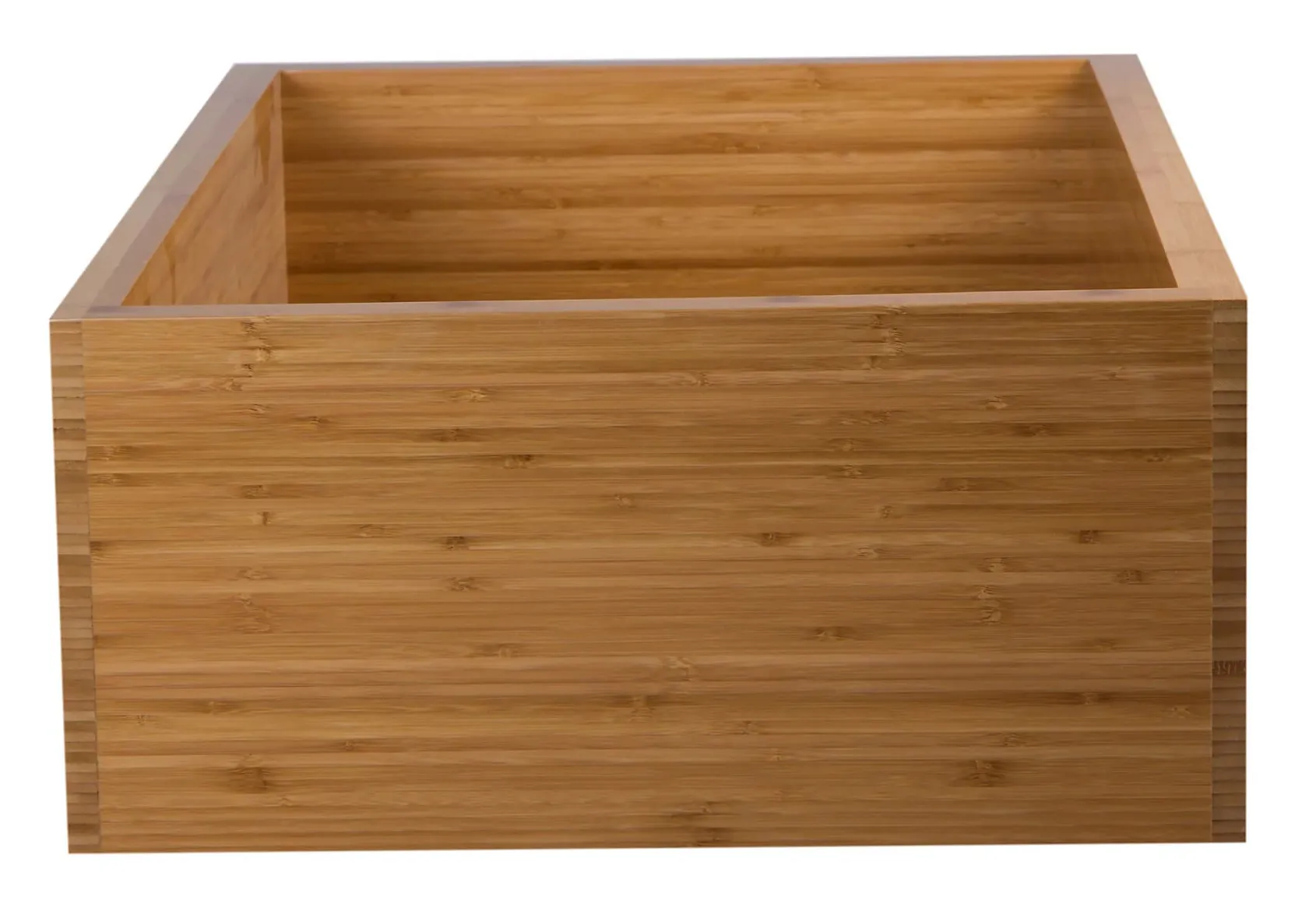 ALFI 33" Double Bowl Bowl Bamboo Farmhouse Apron Sink, AB3321