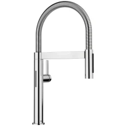 Blanco Culina II Mini Sensor Pull-Down Dual-Spray Kitchen Faucet, Chrome, 1.5 GPM, Brass, 527478