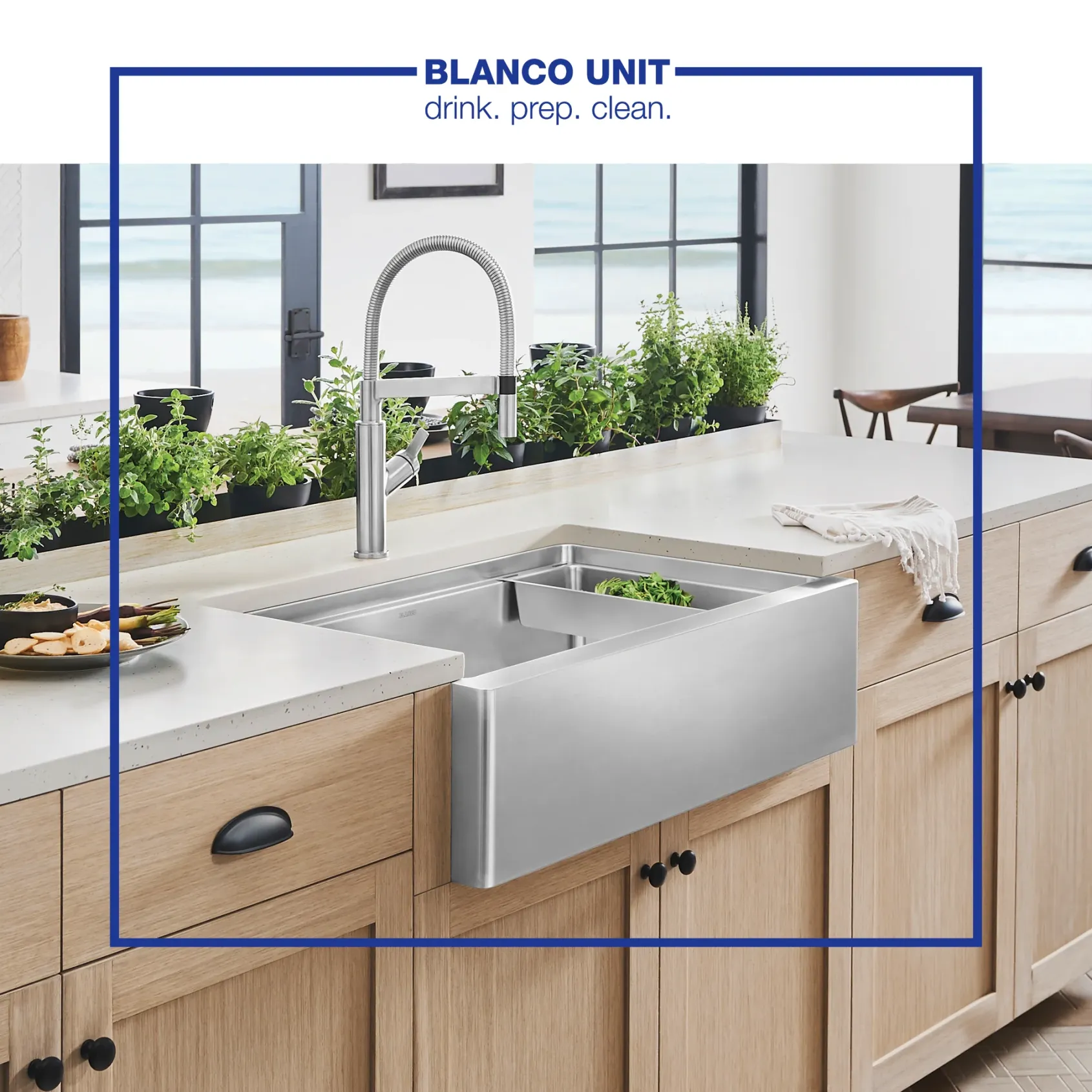 Blanco Solenta 1.5 GPM Brass Kitchen Faucet, Semi-Pro, Stainless, 401993