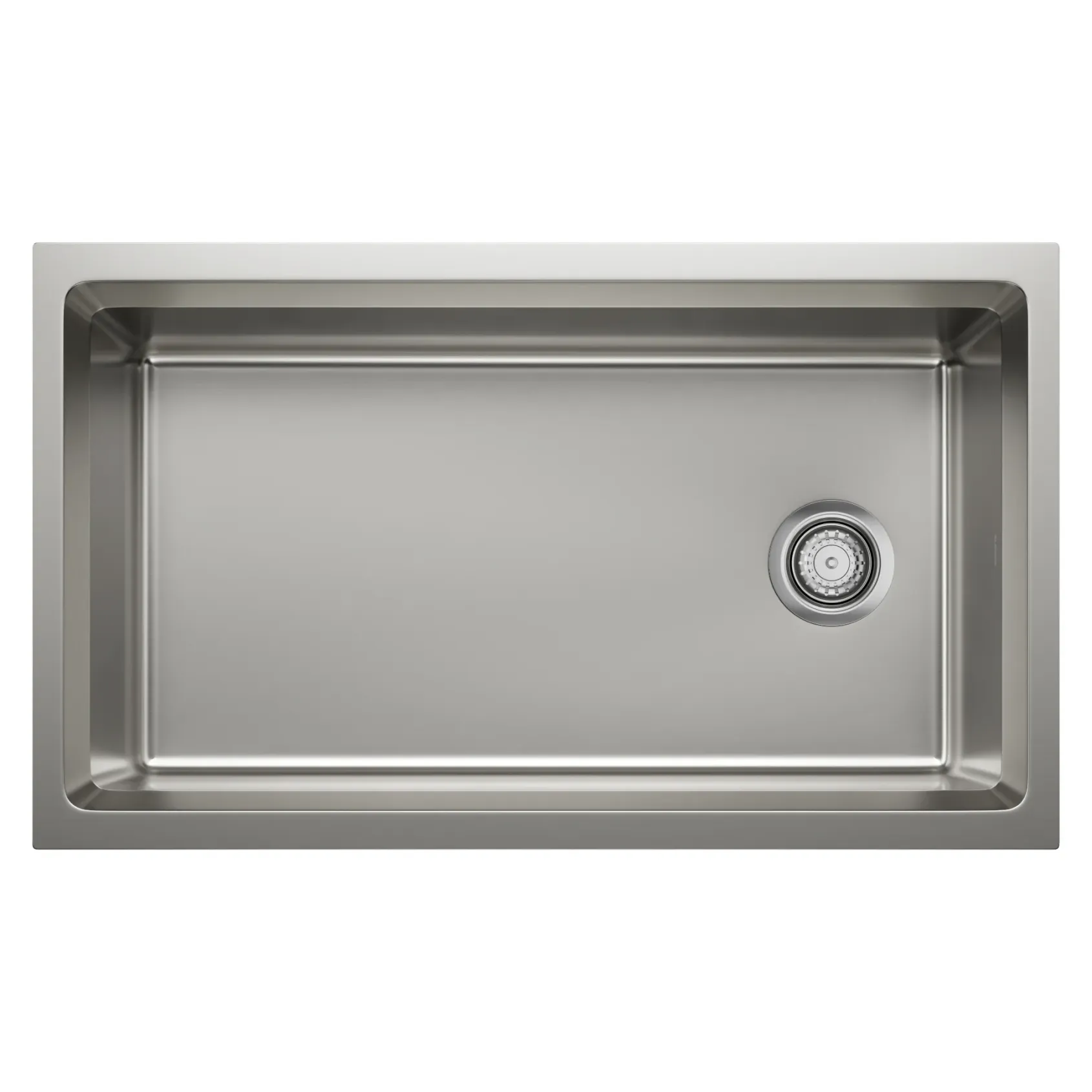 Blanco Inteos 33" Undermount Stainless Steel Workstation Kitchen Sink, Satin Polish, 18 Gauge, No Faucet Hole, 443300