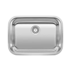 Blanco Stellar 25" Undermount Stainless Steel Kitchen Sink, 18 Gauge, Brushed Finish, 441025