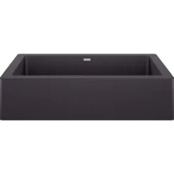 Blanco Vintera 30" Granite Composite Workstation Farmhouse Sink, Silgranit, Anthracite, 526538