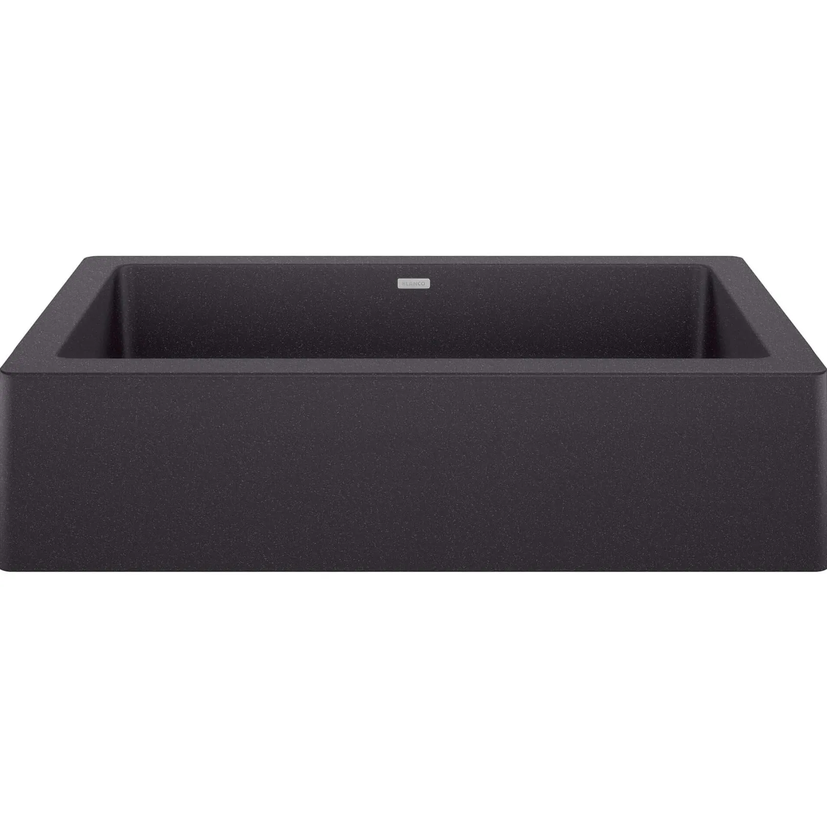 Blanco Vintera 30" Granite Composite Workstation Farmhouse Sink, Silgranit, Anthracite, 526538