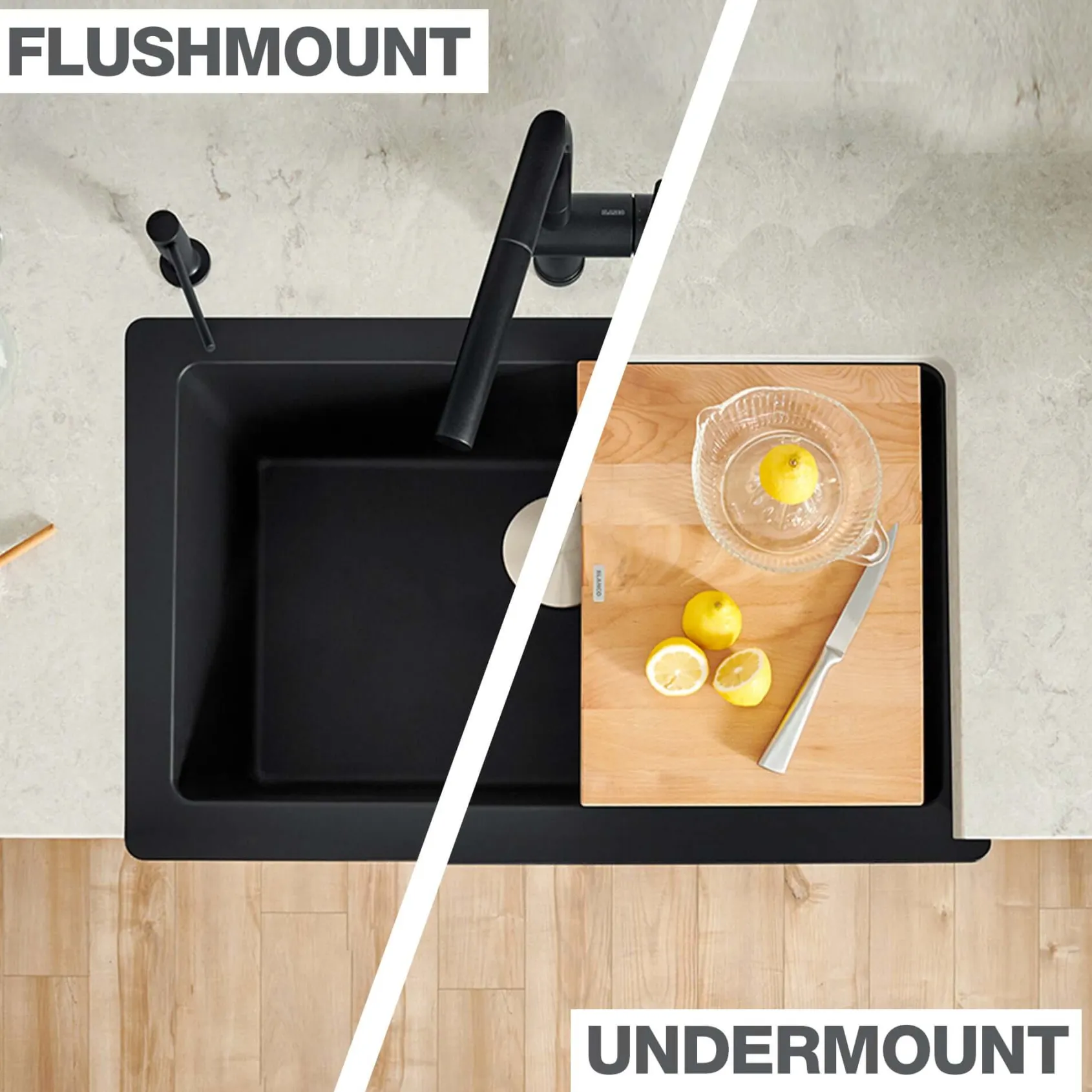 Blanco Vintera 30" Granite Composite Workstation Farmhouse Sink, Silgranit, Anthracite, 526538