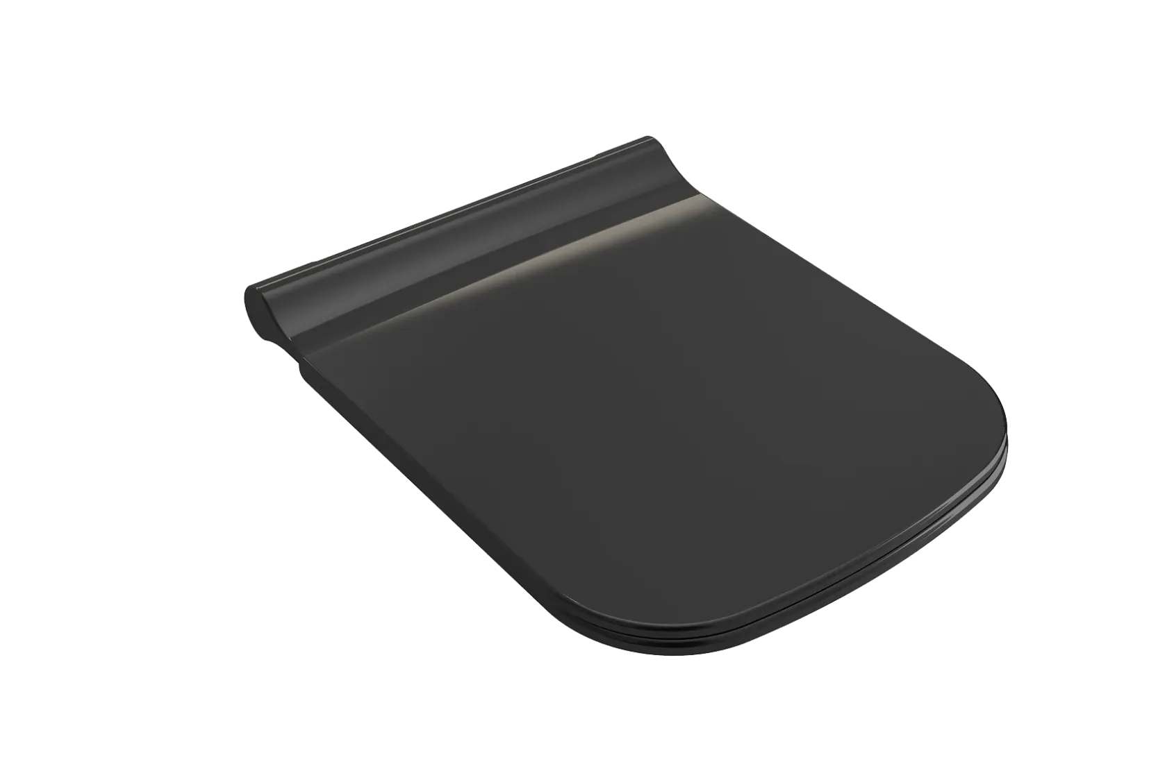 BOCCHI Firenze Soft-Close Toilet Seat in Black, A0332-005