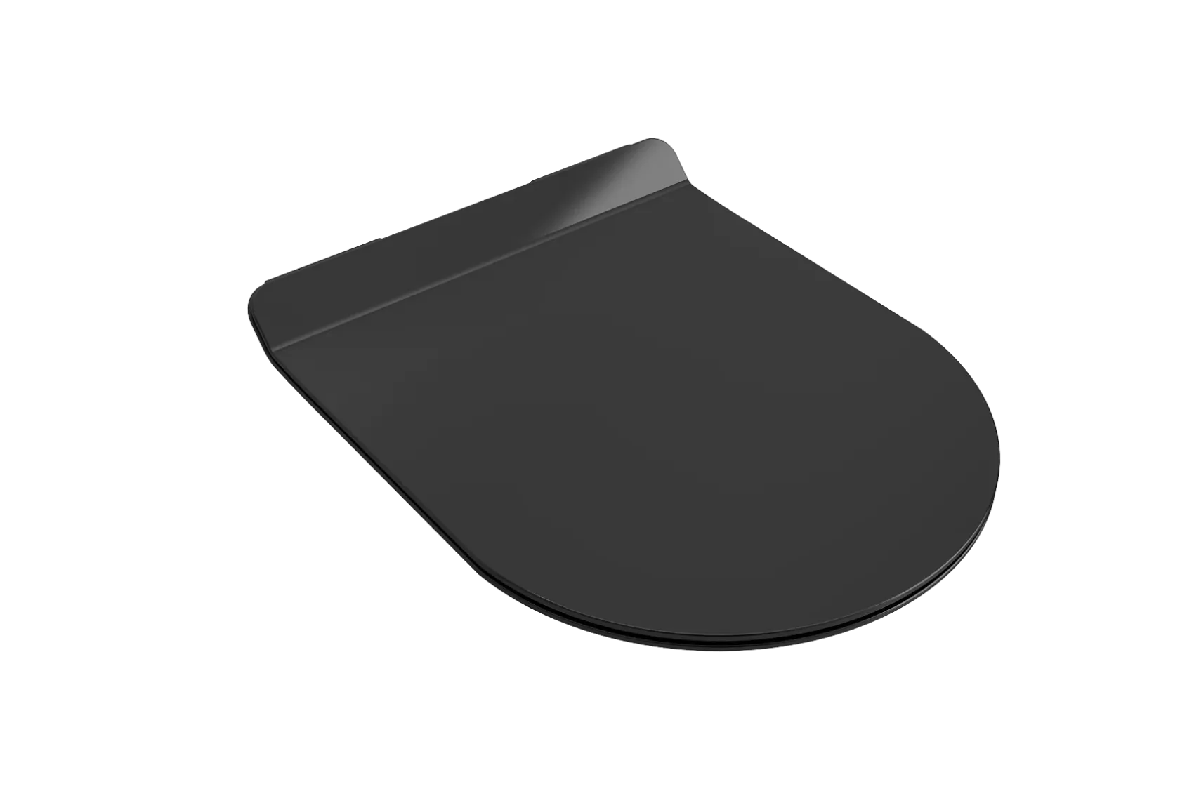 BOCCHI Milano Toilet Seat for 1632 model in Black, A0337-005