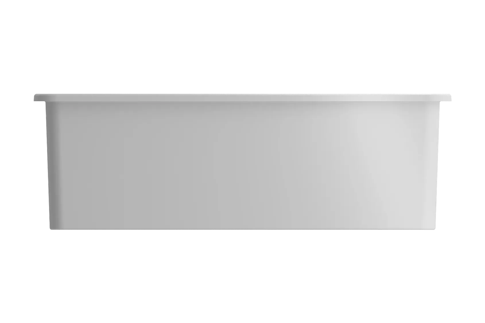 BOCCHI Sotto 33" Dual Mount Fireclay Kitchen Sink with Accessories, 60/40 Double Bowl, Matte White, 1506-002-0120
