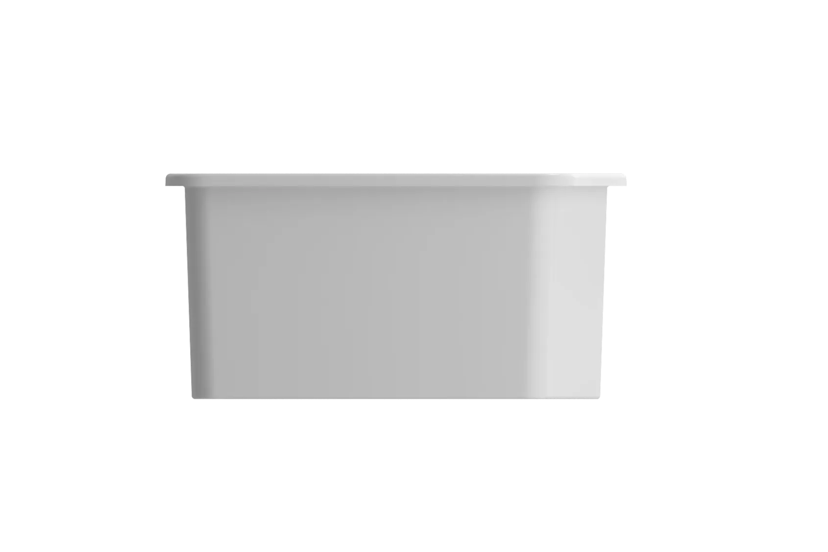 BOCCHI Sotto 33" Dual Mount Fireclay Kitchen Sink with Accessories, 60/40 Double Bowl, Matte White, 1506-002-0120