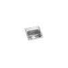 Elkay Celebrity 15" Rectangular Stainless Steel ADA Bar/Prep Sink, Brushed Satin, No Faucet Hole, BPSR150