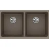 Elkay Classic 33" Quartz Kitchen Sink, 50/50 Double Bowl, Greige, ELGU3322GR0