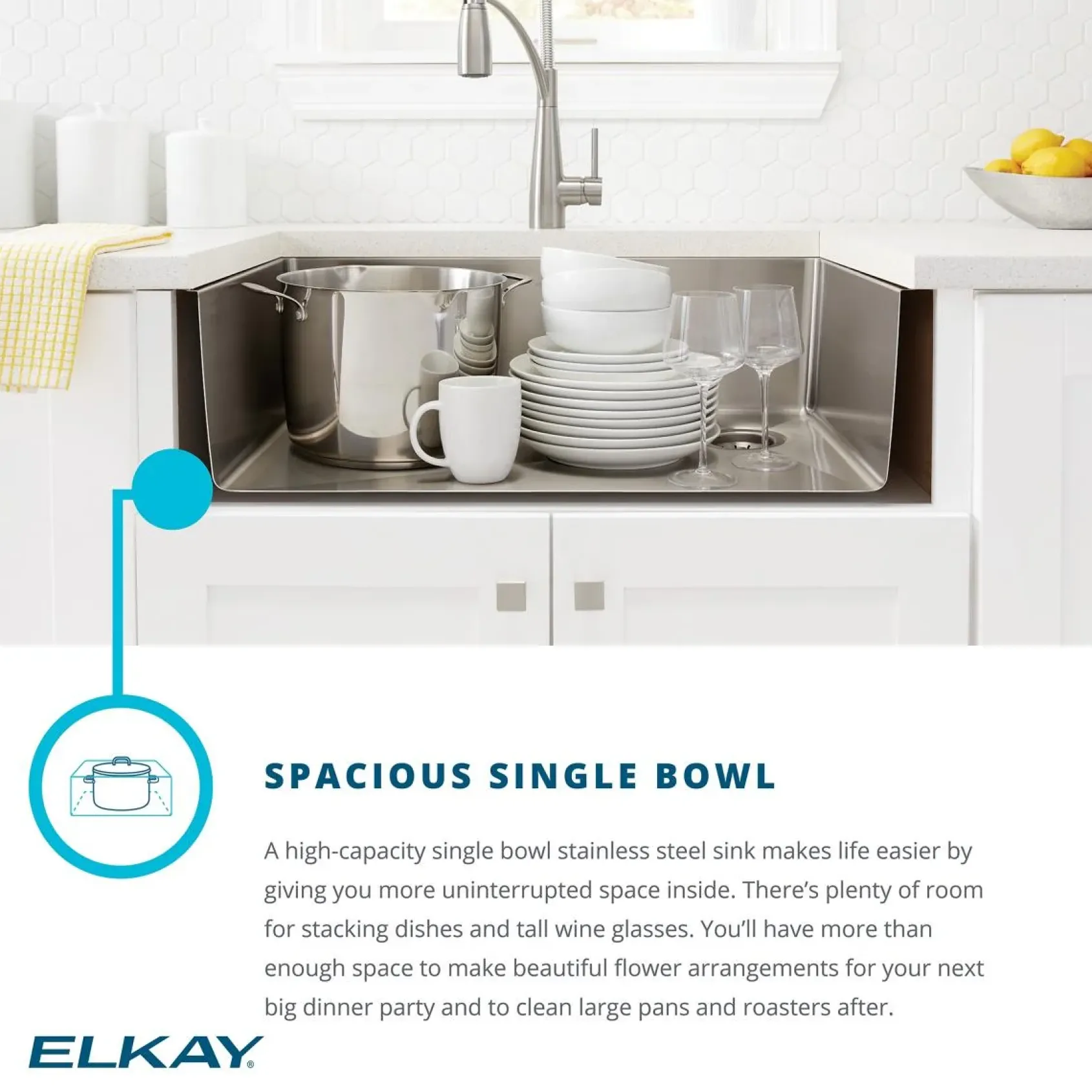 Elkay Crosstown 14" Stainless Steel Bar Sink, Polished Satin, ECTRU12179T