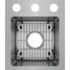 Elkay Crosstown 13" Stainless Steel Bar Sink Kit, Polished Satin, ECTSR13169TBG3