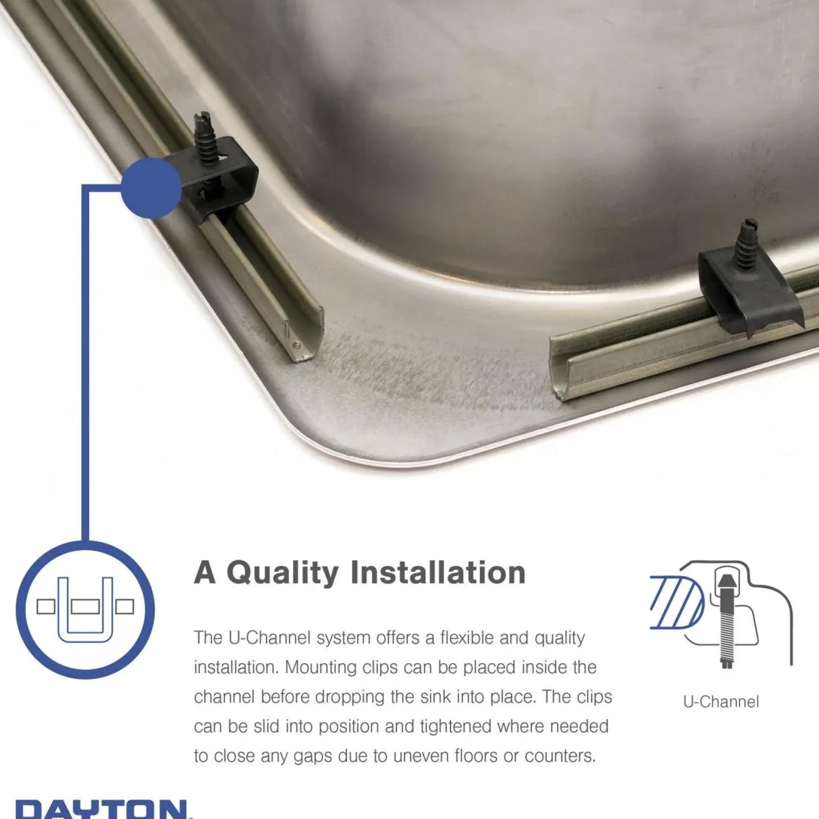 Elkay Dayton 15" Stainless Steel Bar Sink, Satin, 2 Faucet Holes, D115162