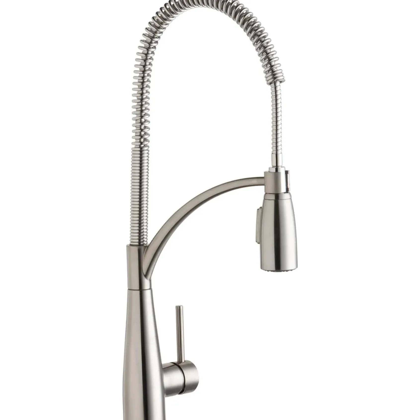 Elkay LKAV4061LS Avado Single Hole Kitchen Faucet with Semi-Professional Spout Forward Only Lever Handle Lustrous Steel