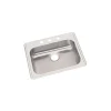 Elkay Dayton 25" Stainless Steel Kitchen Sink, Satin, 1 Faucet Hole, GE125211
