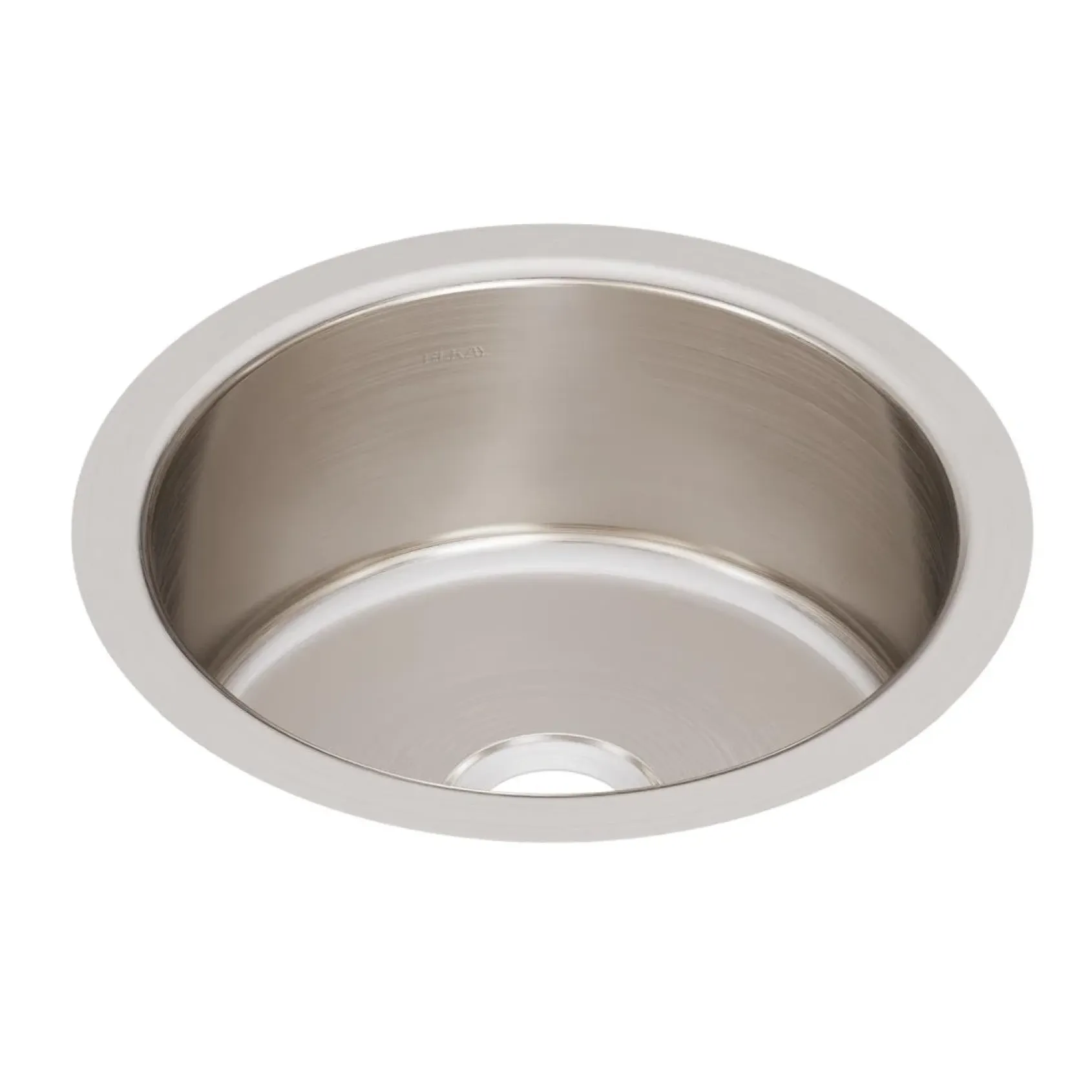 Elkay Lustertone Classic 14" Stainless Steel Kitchen Sink, 18 Gauge, Lustrous Satin, ELUH12FB