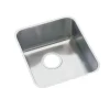Elkay Lustertone Classic 14" Undermount Stainless Steel ADA Kitchen Sink, Lustrous Satin, 18 Gauge, ELUHAD111655