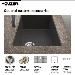 Houzer Quartztone 33