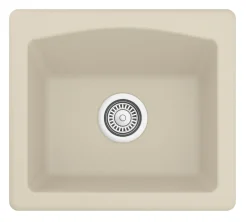 Karran 18" Quartz Bar/Prep Sink, Bisque, QX-680-BI