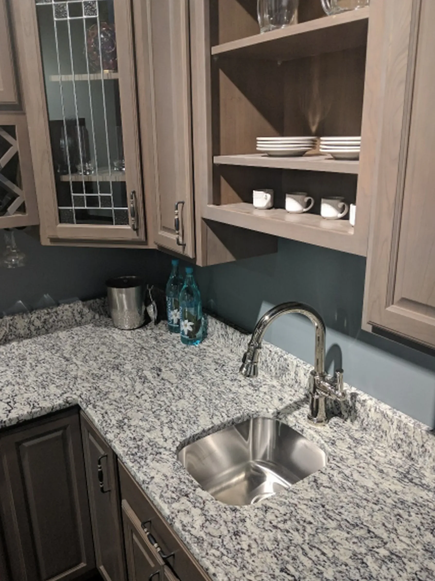 Karran 15" Rectangular Stainless Steel Bar/Prep Sink, 18 Gauge, U-1517