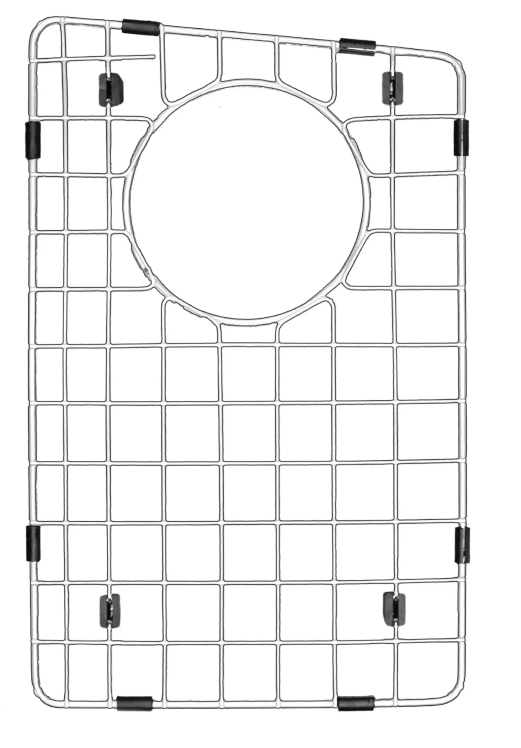 Karran 32" Undermount Quartz Composite Kitchen Sink, 60/40 Double Bowl, Grey, QU-711-GR-PK1