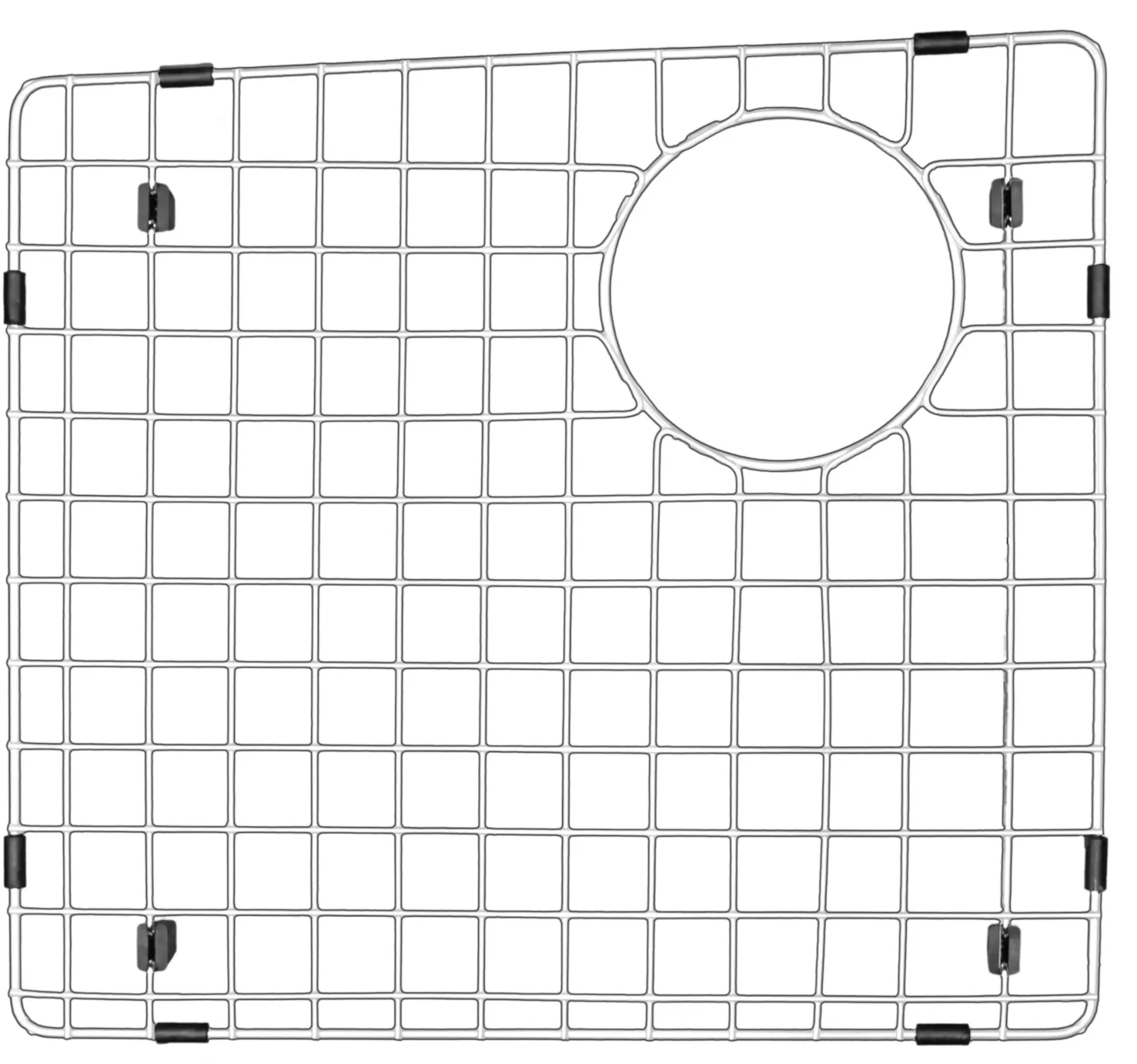 Karran 32" Undermount Quartz Composite Kitchen Sink, 60/40 Double Bowl, Grey, QU-711-GR-PK1