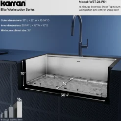 Karran Elite Workstation 33