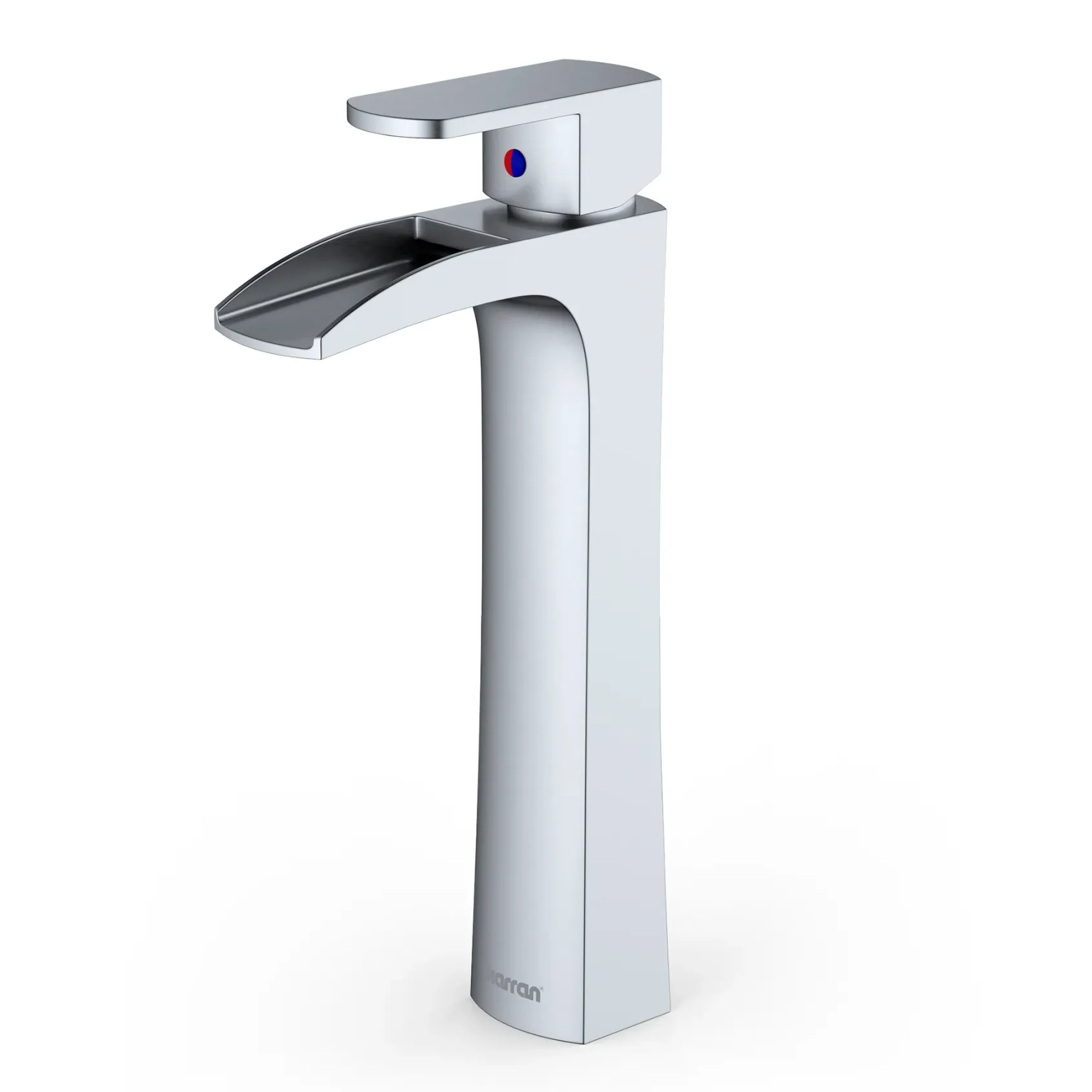 Karran Kassel 1.2 GPM Single Lever Handle Lead-free Brass ADA Bathroom Faucet, Vessel, Stainless Steel, KBF442SS