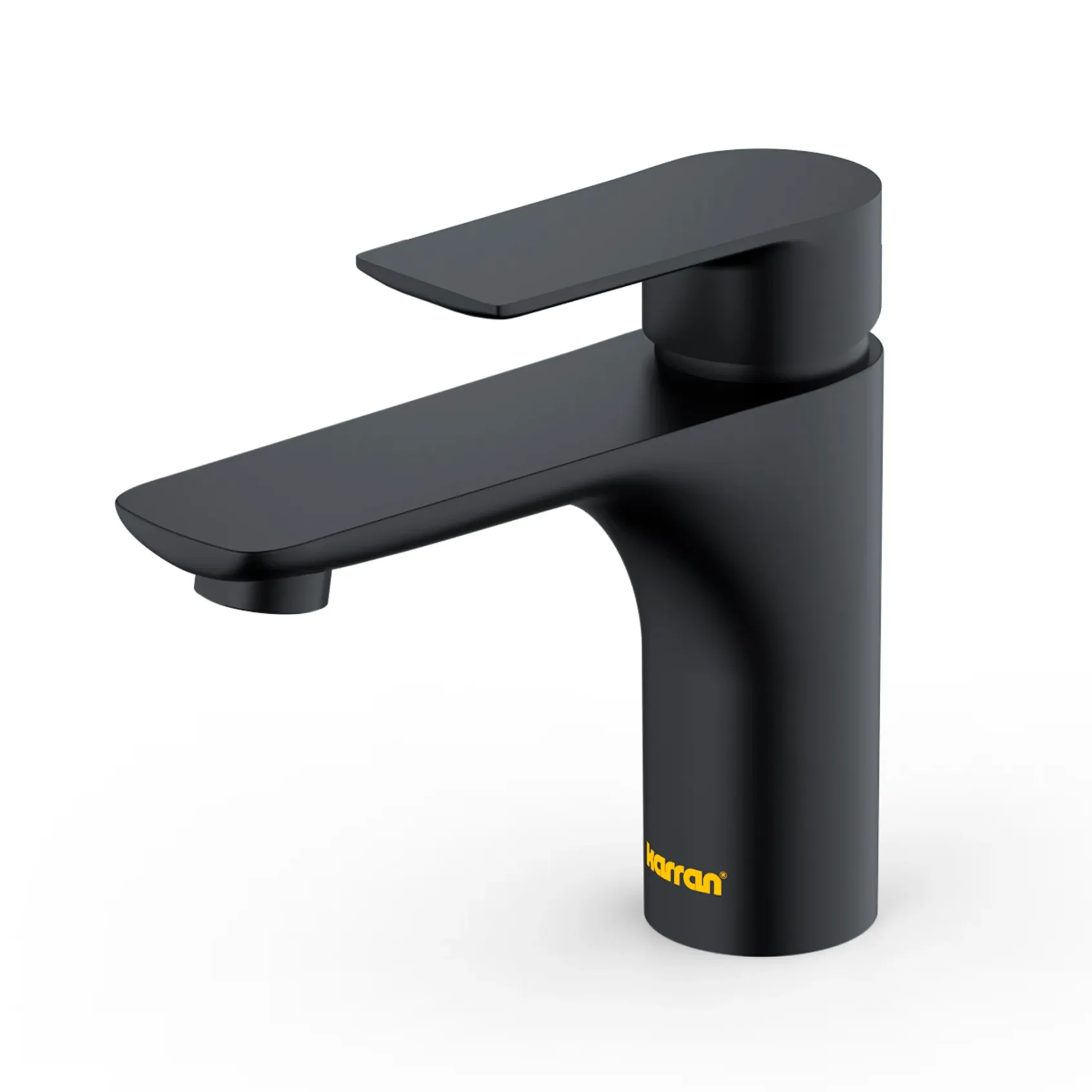 Karran Kayes 1.2 GPM Single Lever Handle Lead-free Brass ADA Bathroom Faucet, Basin, Matte Black, KBF420MB