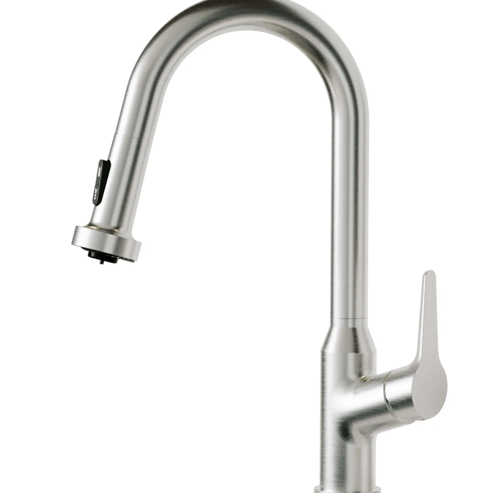 Karran Scottsdale 1.8 GPM Single Lever Handle Lead-free Brass ADA Kitchen Faucet, Pull-Down, Spot Free Stainless Steel, KKF250SFSS