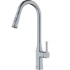 Karran Standerton 1.8 GPM Single Lever Handle Lead-free Brass ADA Kitchen Faucet, Pull-Down Kitchen, Stainless Steel, KKF140SS