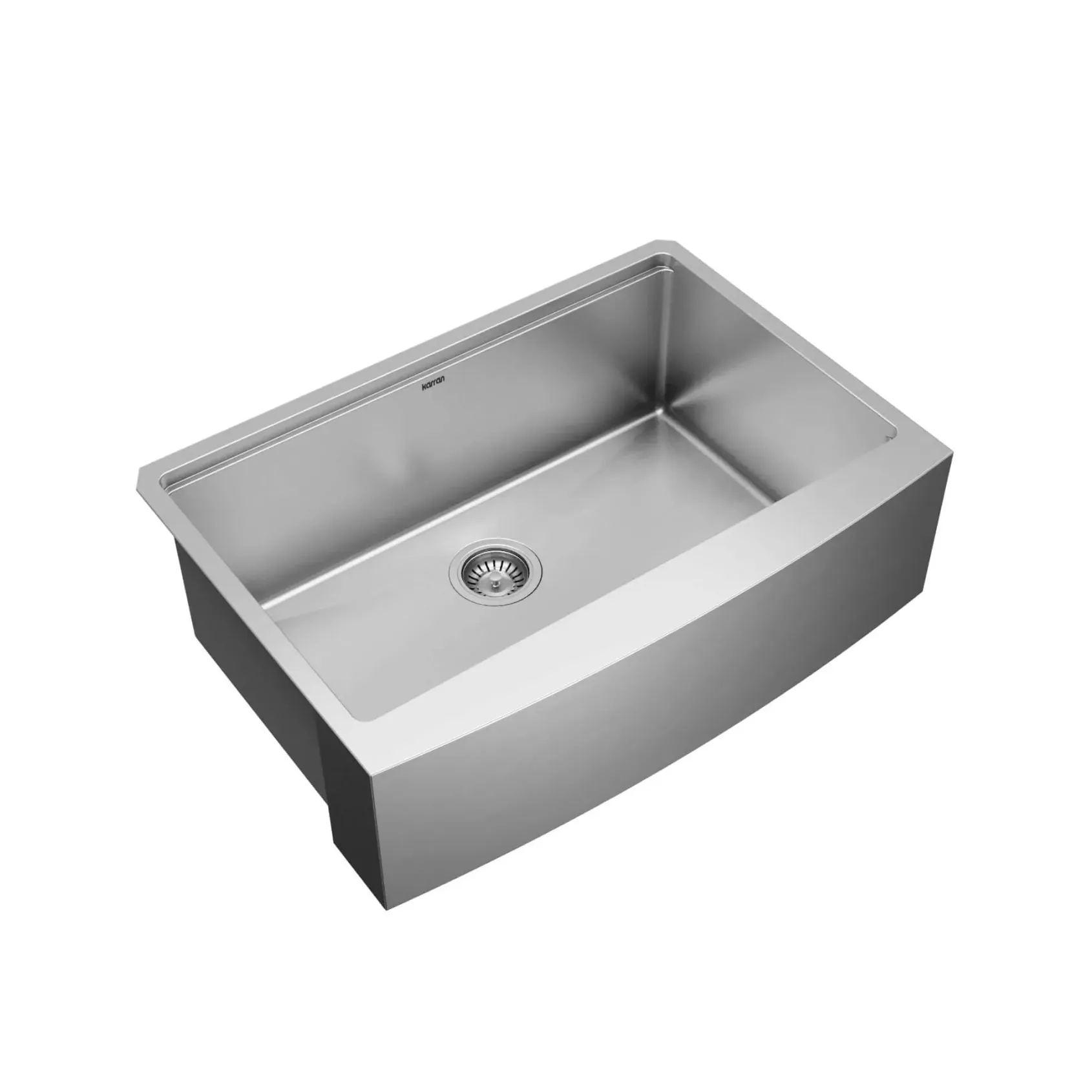 Karran Elite Workstation 30" Stainless Steel Workstation Farmhouse Sink with Accessories, 16 Gauge, WSA-42-PK1