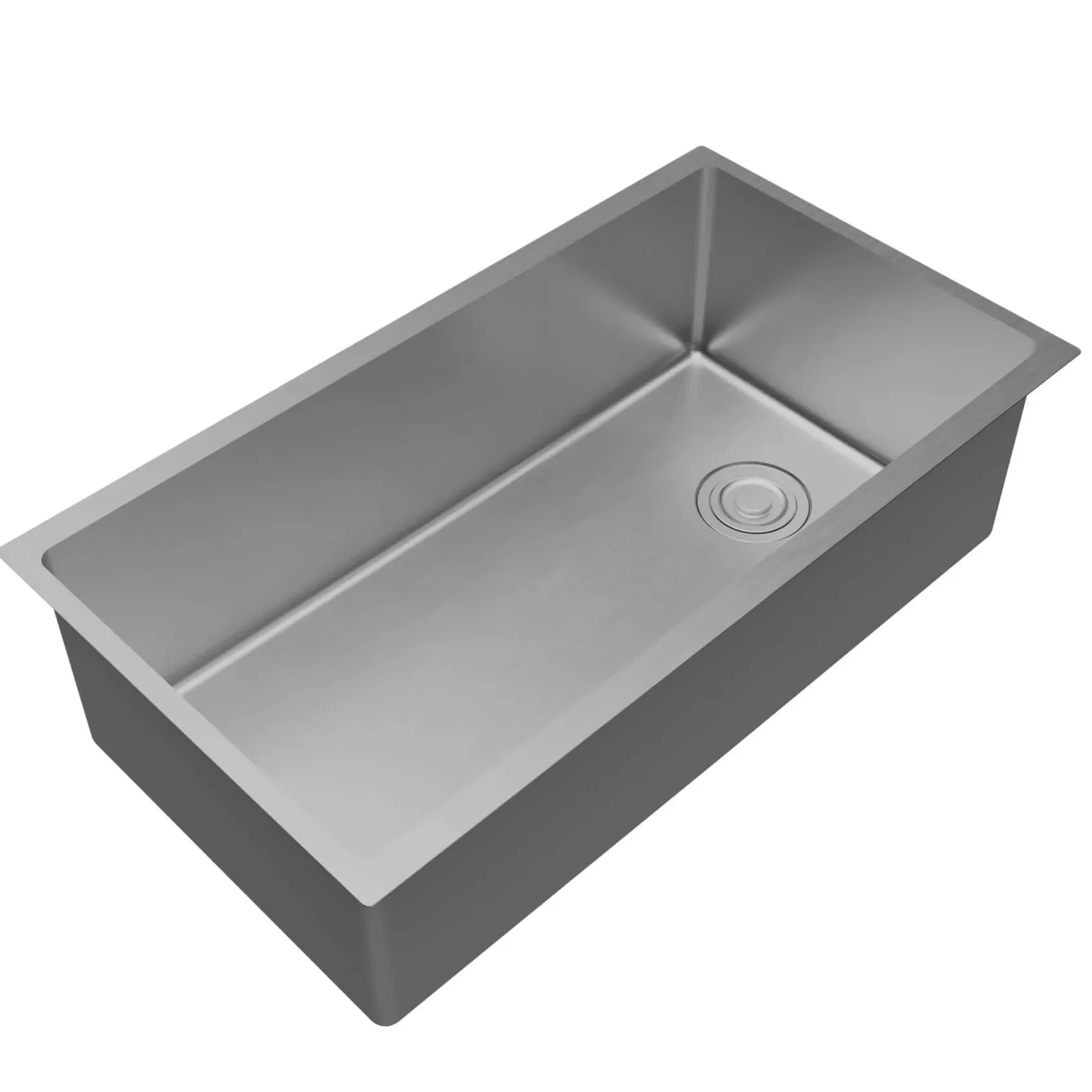 Karran Fusion 33" Undermount Stainless Steel ADA Kitchen Sink with Accessories, 16 Gauge, UUMSB3331-PK1