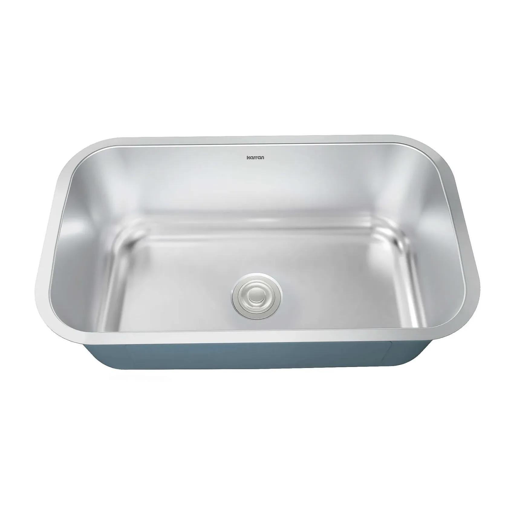 Karran Profile 32" Undermount Stainless Steel Kitchen Sink with Accessories, 18 Gauge, PRU36-PK1