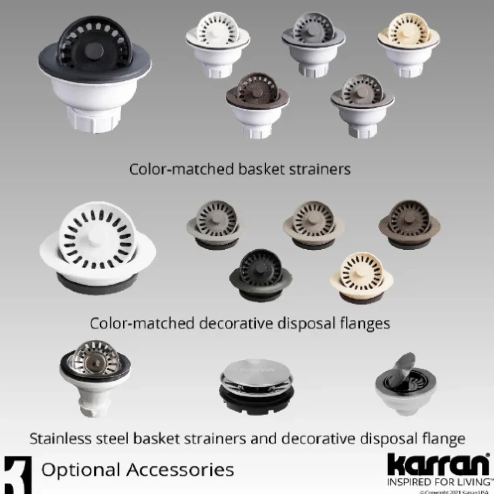 Karran 32" Undermount Quartz Composite Kitchen Sink, 60/40 Double Bowl, Black, QU-610-BL-PK1