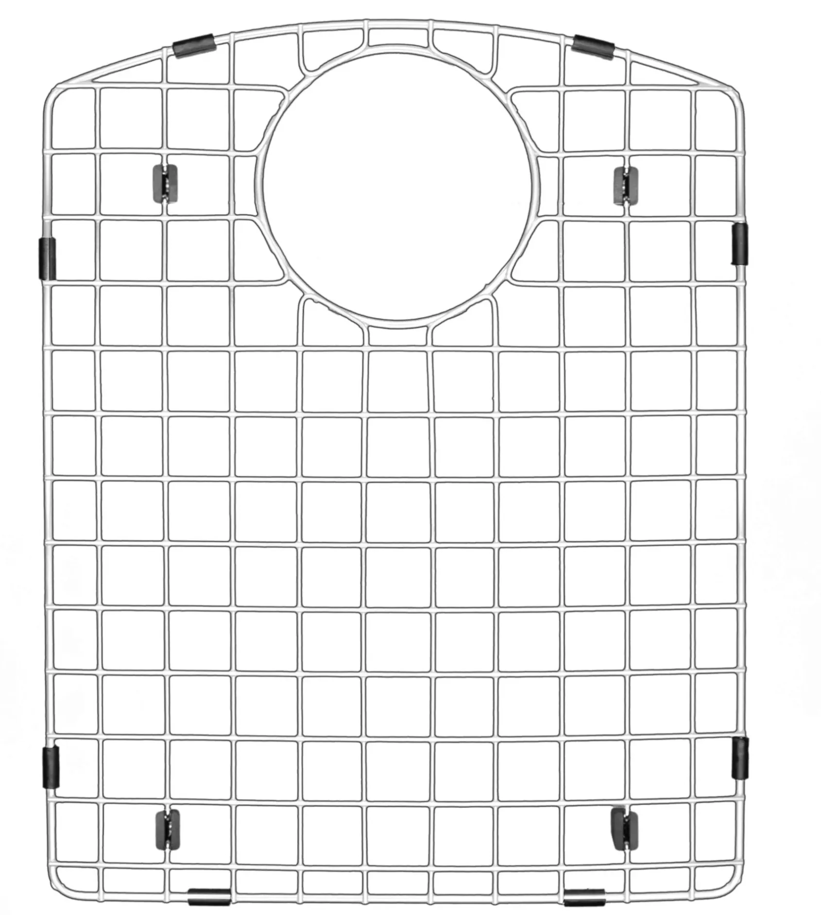 Karran 32" Undermount Quartz Composite Kitchen Sink, 60/40 Double Bowl, White, QU-610-WH-PK1