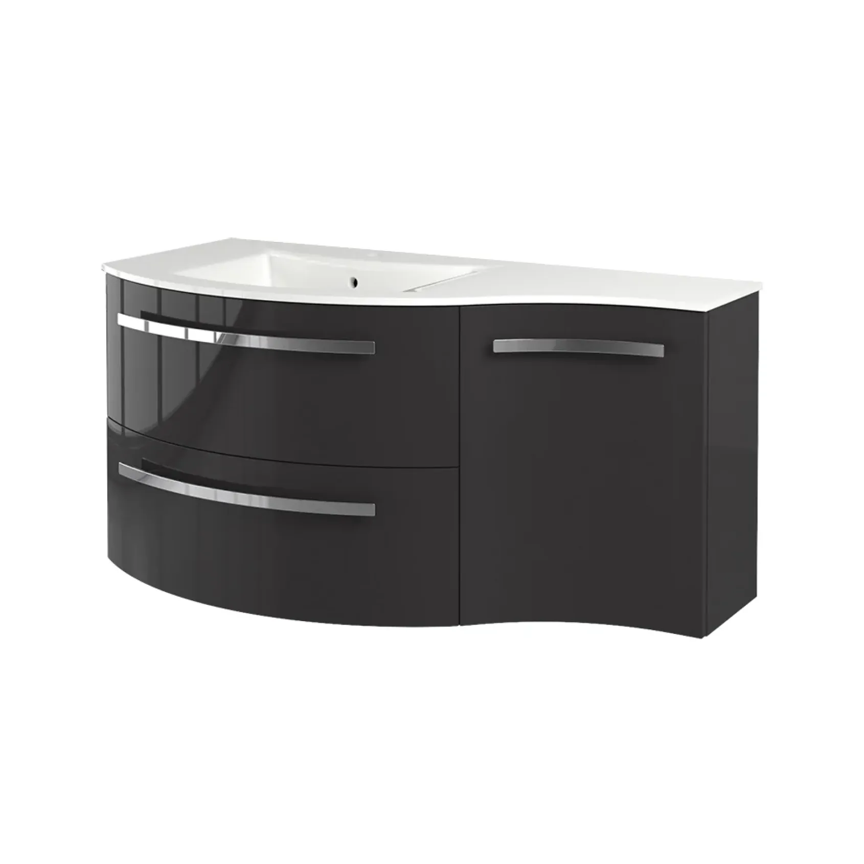 Latoscana 43" Modern Bathroom Vanity, Right Side Cabinet, Ameno Series, AM43OPT1
