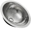 Nantucket Sinks Brightwork Home 17" Stainless Steel Bathroom Sink, RLS-OF