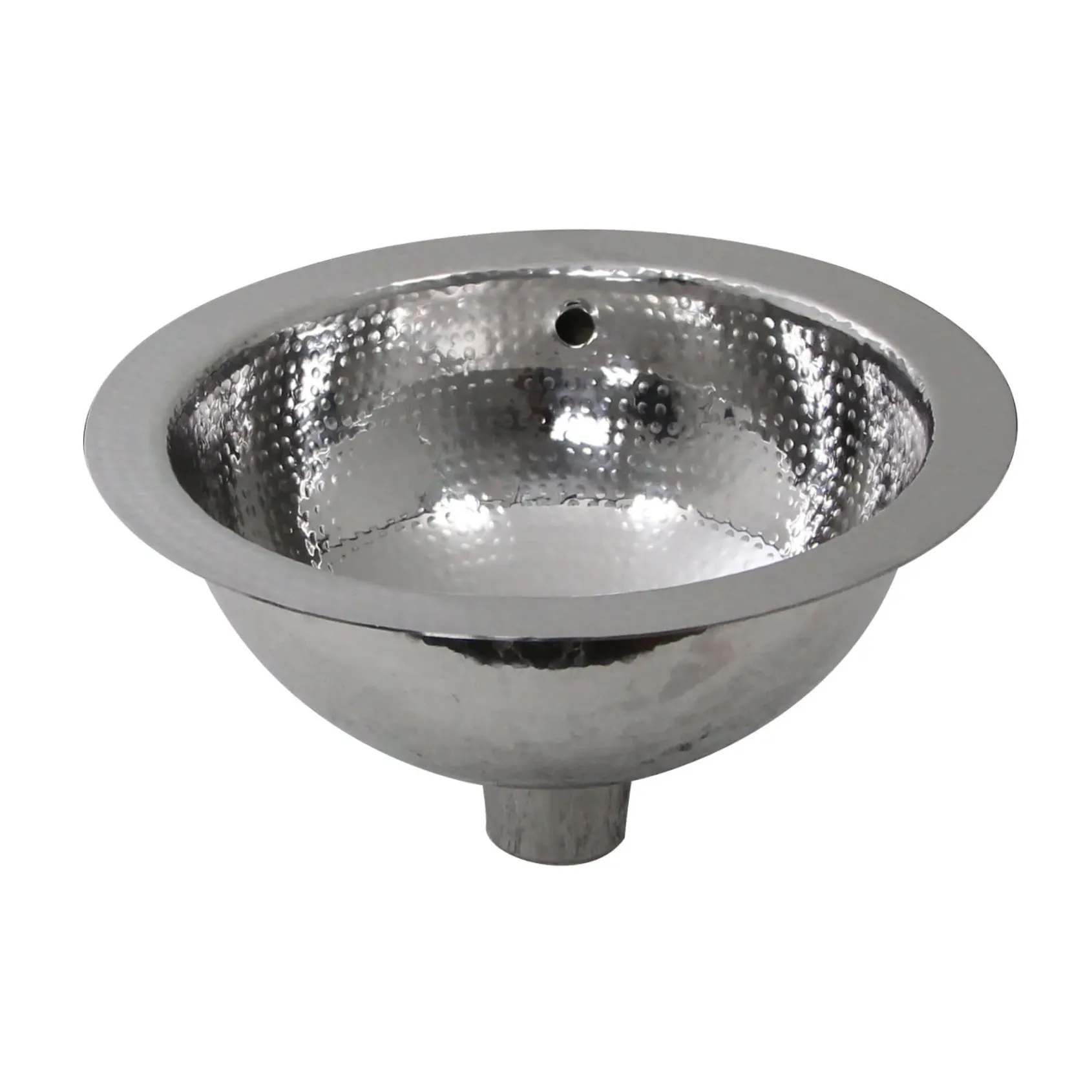 Nantucket Sinks Brightwork Home 13" Stainless Steel Bathroom Sink, ROS-OF