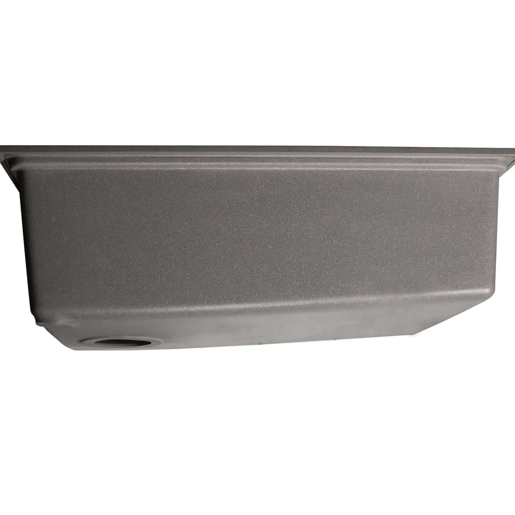 Nantucket Sinks Rockport 30" Dual Mount Granite Composite Workstation Kitchen Sink with Accessories, Titanium, PR3019PS-TI