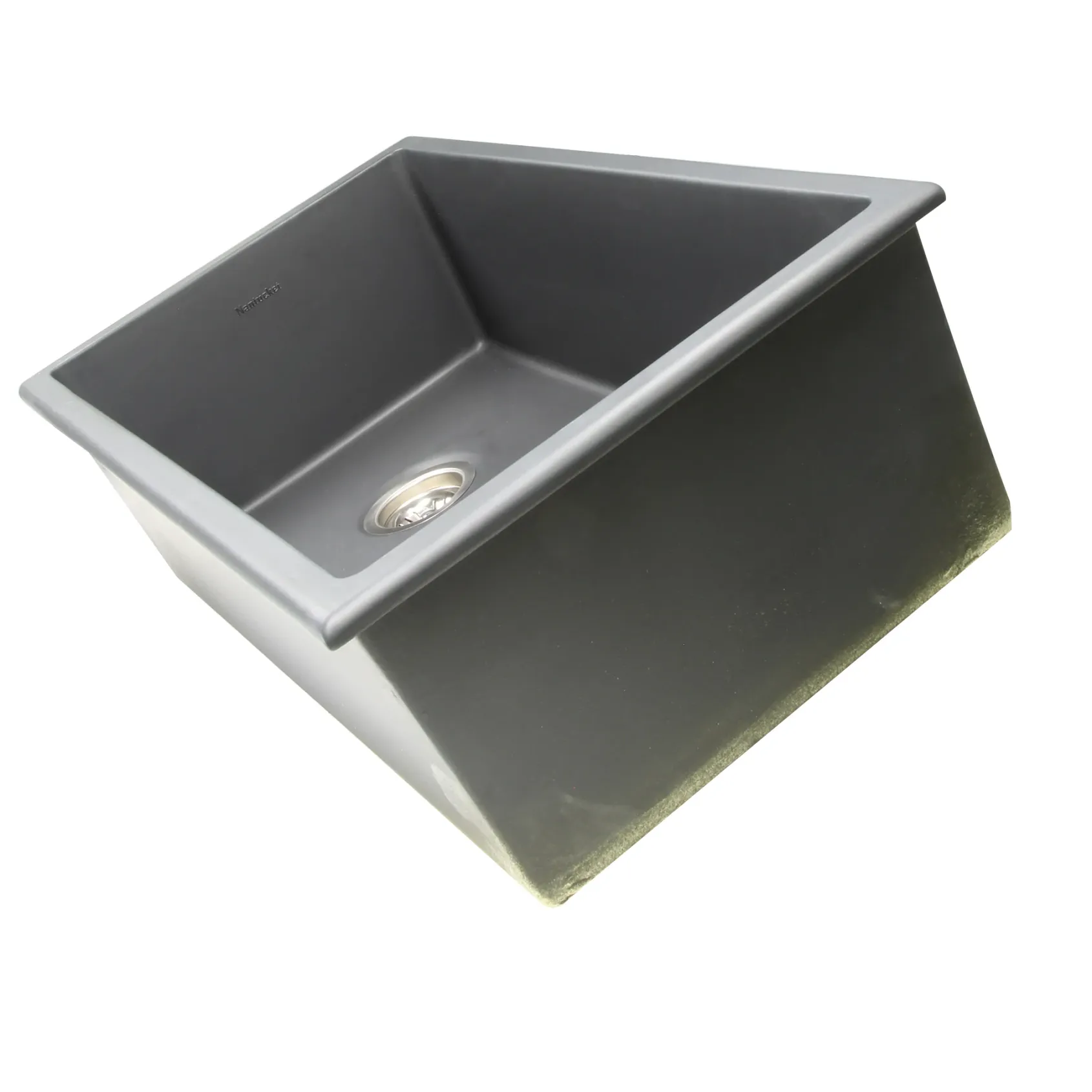Nantucket Sinks Cape 34" Dual Mount Fireclay Kitchen Sink with Accessories, Matte Black, Wellfleet-3419MatteBlack