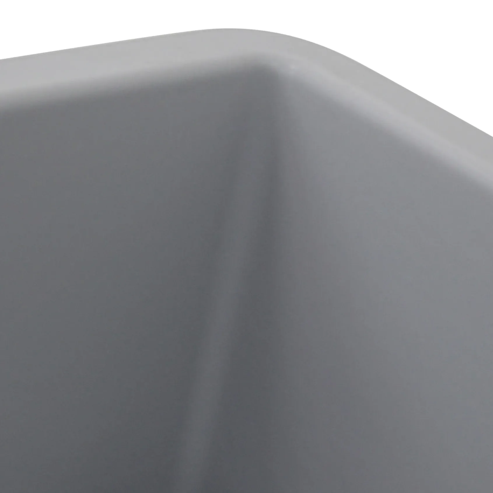 Nantucket Sinks Island 24" Dual Mount Fireclay Kitchen Sink with Accessories, Matte Grey, ISFC24GR-SB1