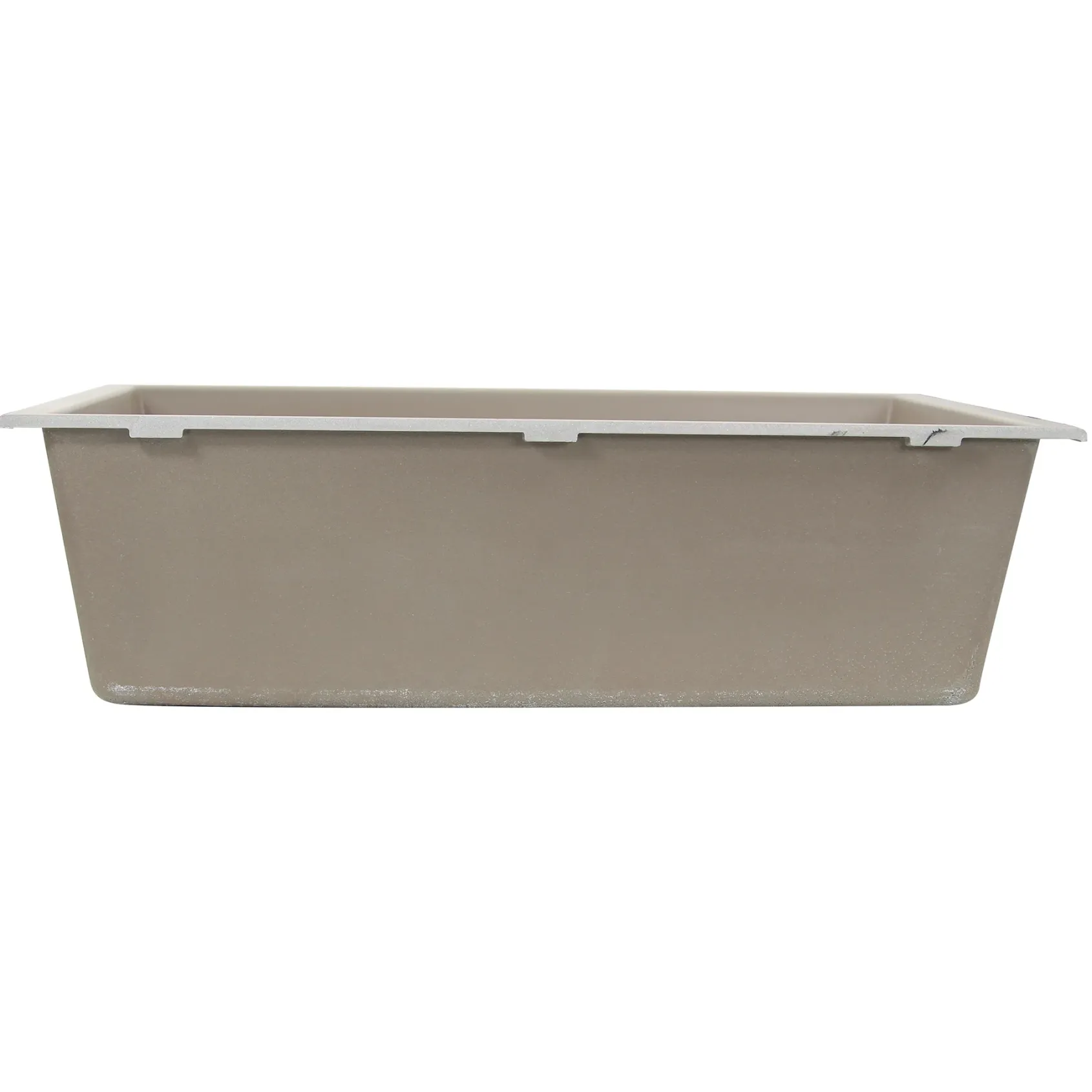 Nantucket Sinks Plymouth 33" Granite Composite Kitchen Sink, Truffle, PR3320-TR-UM
