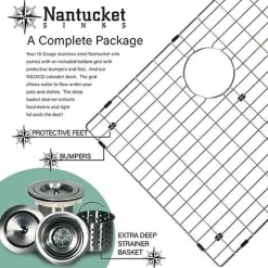 Nantucket Sinks Pro Series 25
