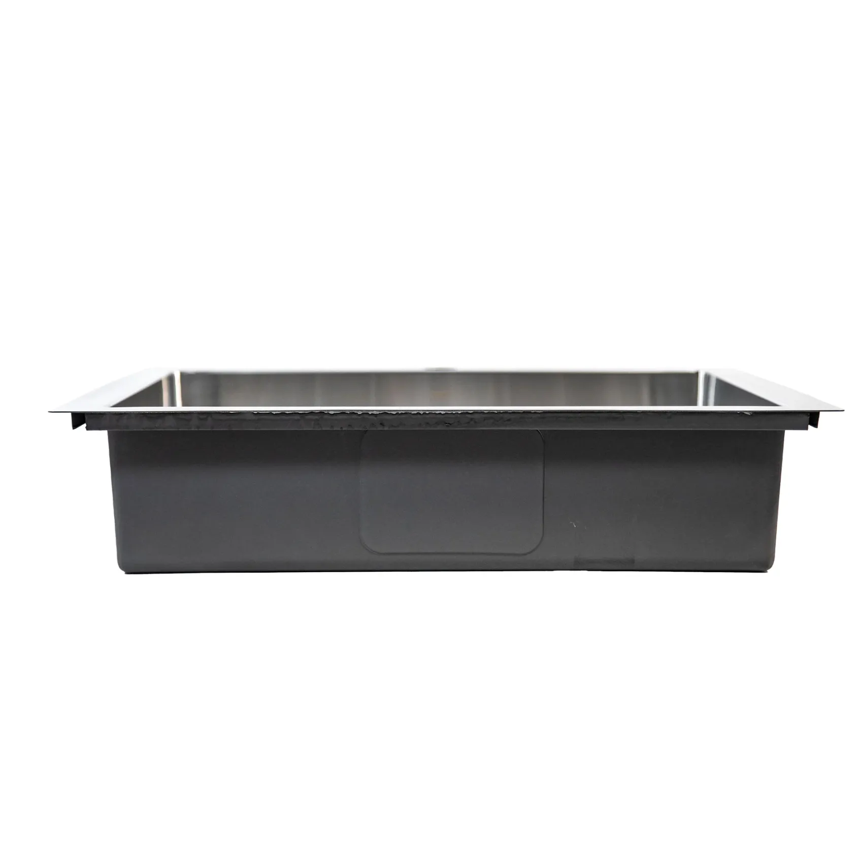 Nantucket Sinks Pro Series 25" Drop In/Topmount 304 Stainless Steel Kitchen Sink with Accessories, 16 Gauge, SR2522-5.5-16