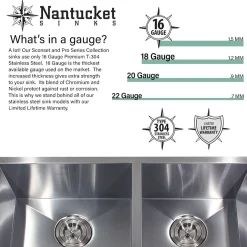 Nantucket Sinks Pro Series 32