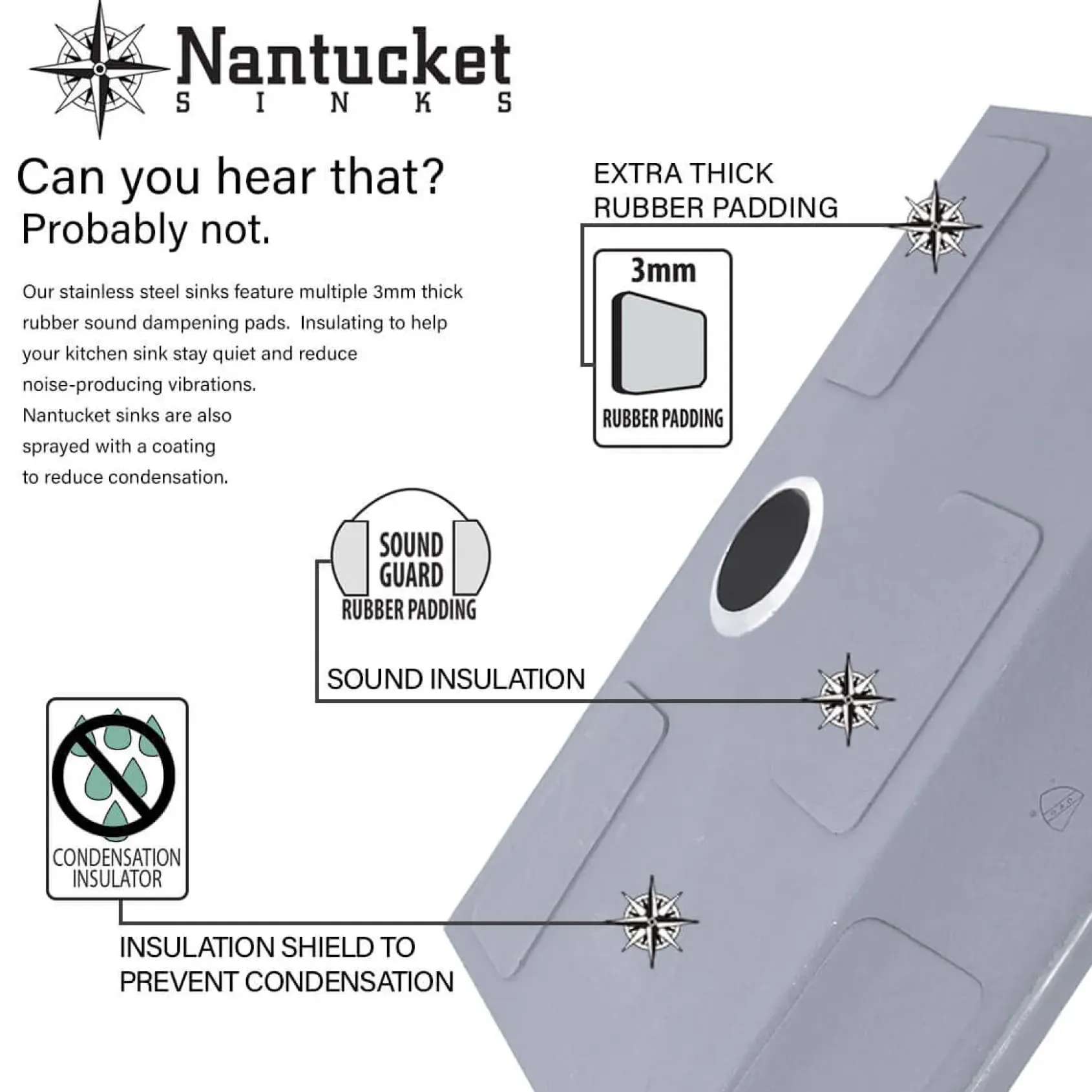 Nantucket Sinks Pro Series 32" Stainless Steel Workstation Kitchen Sink, 16 Gauge, 60/40 Double Bowl, SR-PS-3219-OS-16